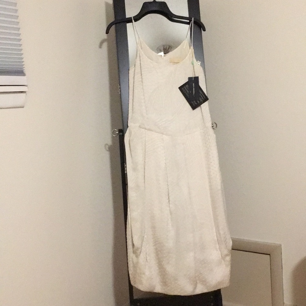 Silk off-white Devi Kroell Bubble Dress